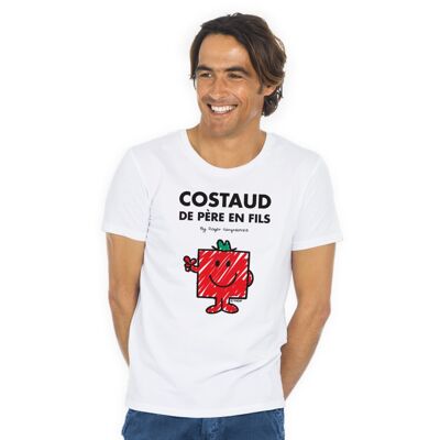 WHITE TSHIRT COSTAUD FROM FATHER TO SON