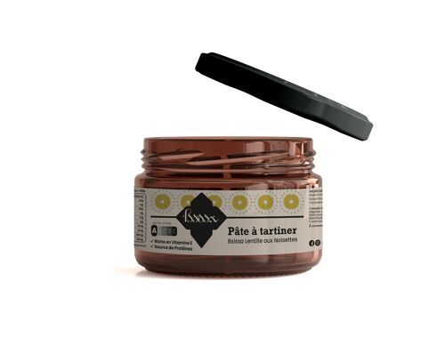 Pâte à tartiner Bsissa Lentille aux Noisettes 200g