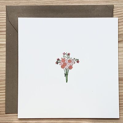 Carte Forêt Fleurs