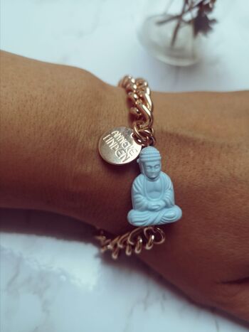 Bracelet Bouddha en 3 couleurs 3