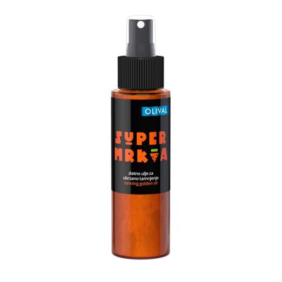 SUPER carrot gold oil for accelerated tanning