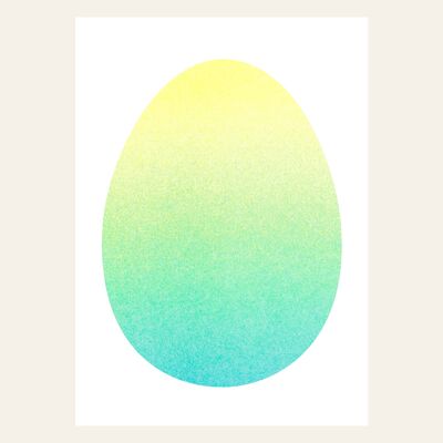 Postcard Egg Mint