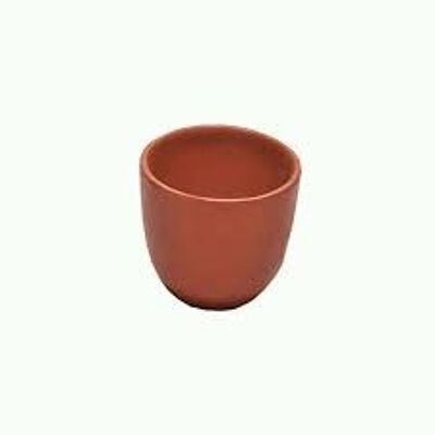 Earthen clay glass set (pack of 6) 100ml