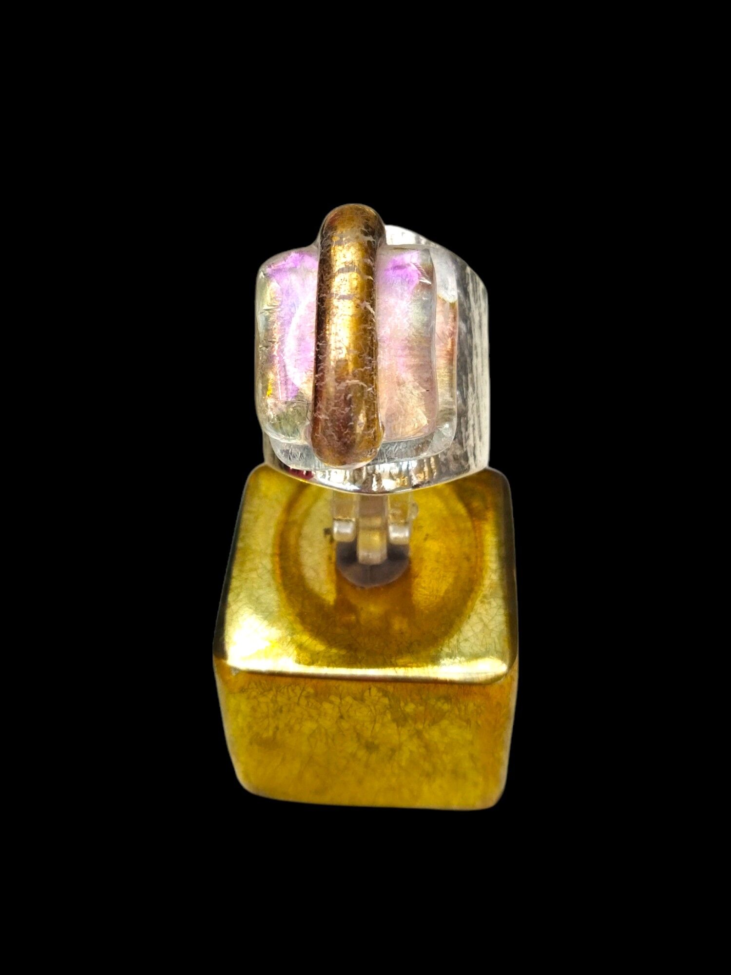 Anello Parla Anello martellato largo ALMA 5