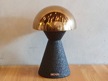Lampe sans fil De Mushroom Goldplated- Y compris lampe supplémentaire 1