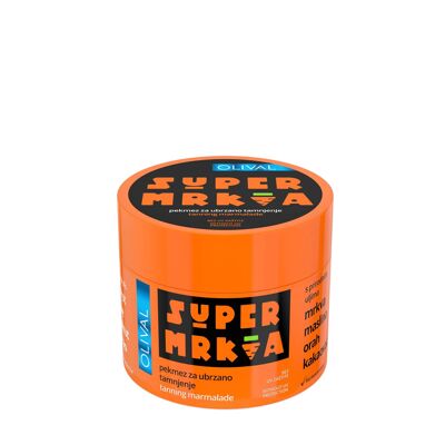 SUPER carrot balm for accelerated tanning