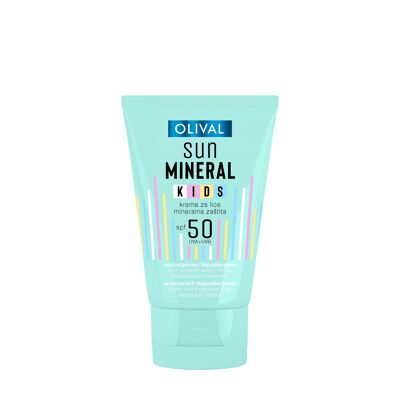 SUN MINERAL KIDS FACE CREAM SPF 50