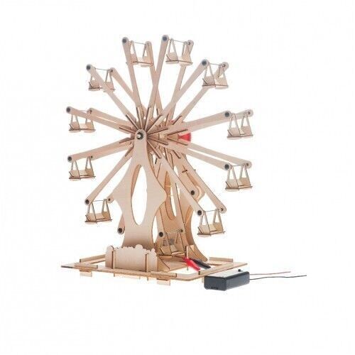 Kit de construction Grande roue avec entraînement par courroie - Kit scientifique