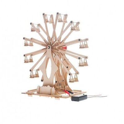 Kit de Construction Grande roue avec trascinanement par courroie - Kit scientifique