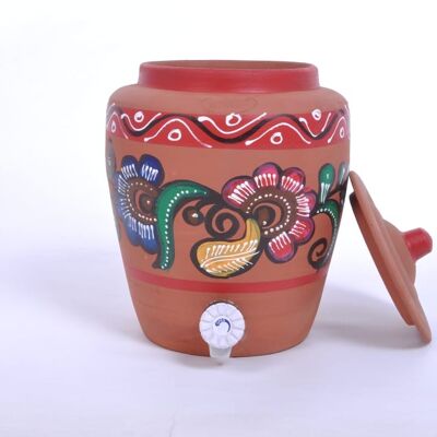 Clay water pot 6.5 litre