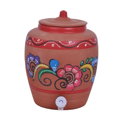 Clay water pot 12 litre