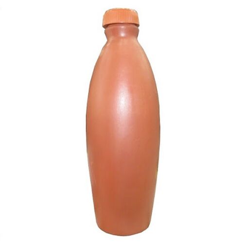 Earthen clay water bottle 800ml