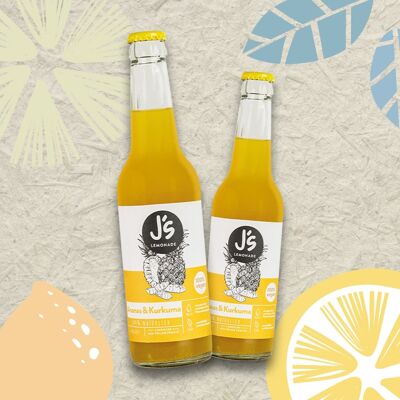 J's pineapple turmeric lemonade 0.33l