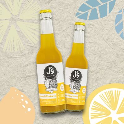 Limonata alla curcuma e ananas J's 0,33 l