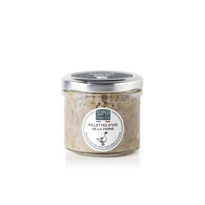 Rillettes de ganso de granja
 Disponible solo en temporada, de septiembre a febrero