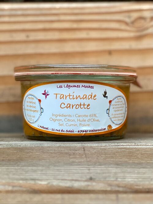 Tartinade Carotte