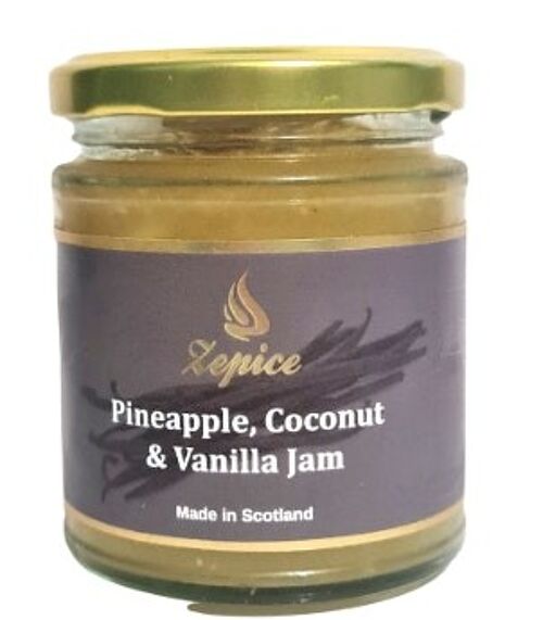 Pineapple, Coconut & Vanilla Jam