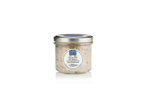 Rillettes de Merlu aux graines de Moutarde Bio