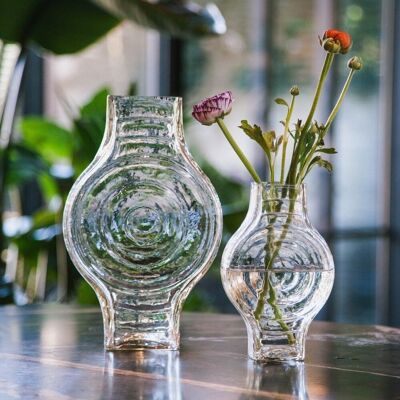 Vase grand, Infinite Round, transparent