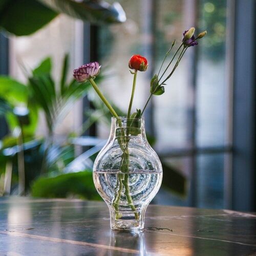 Vase small, Infinite Round, clear