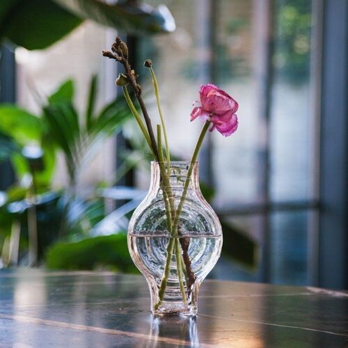 Vase small, Infinite Round, blush pink