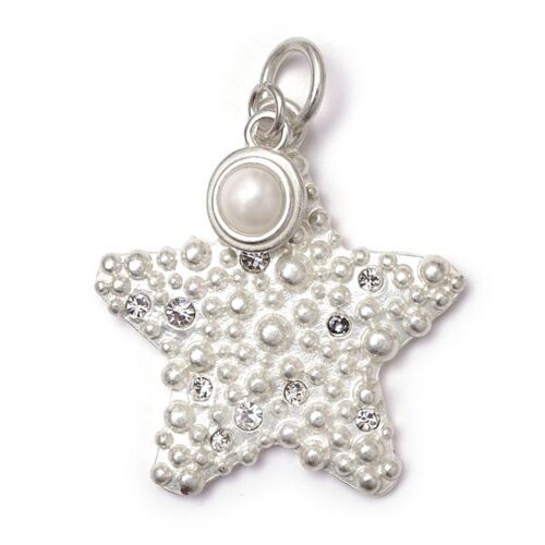 Star L & Perle S, Amulett Twin SilverShiny