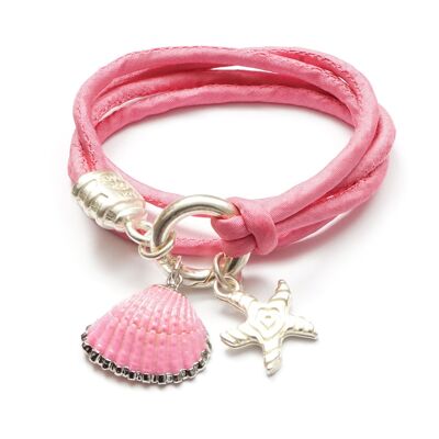 ArmbandDesign 2008, Seide Pink SilverShiny