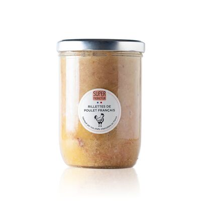 Rillettes de poulet Français - 650g