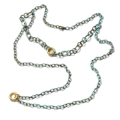 NewYork 88 Turquoise, long link interchangeable chain