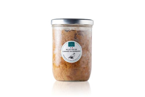 Rillettes de Canard de Barbarie 650g