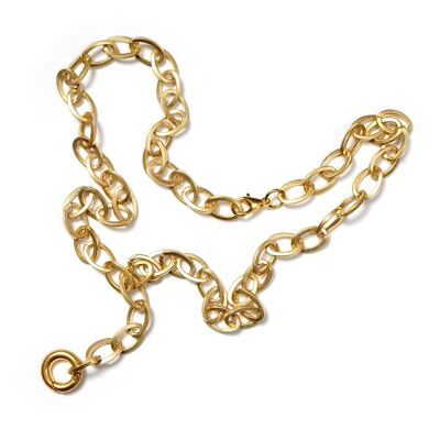 SanFrancisco 70 GoldShiny, medium-length interchangeable links