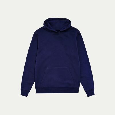 54 FLORAL PREMIUM PULLOVER HOODY - MARINEBLAU