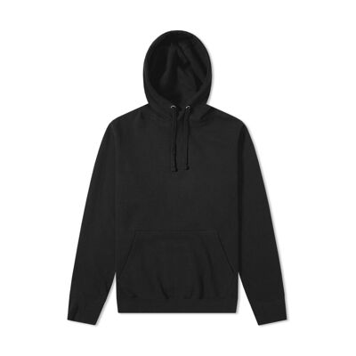 54 floral premium pullover hoody - black