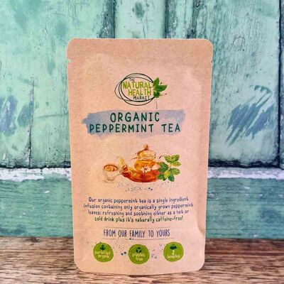 Organic Peppermint Tea Bags - 2 Temples