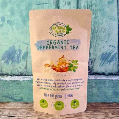 Organic Peppermint Tea Bags - 15 Temples
