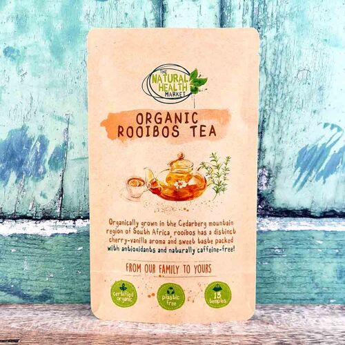 Organic Rooibos Tea Bags - 15 Bags