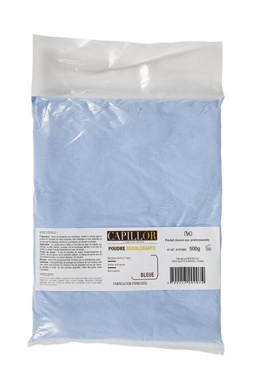 Capillor Poudre Décolorante Bleue - Sachet 500g