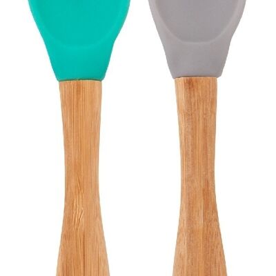 GREEN/GREY MINIKOIOI SPOONS