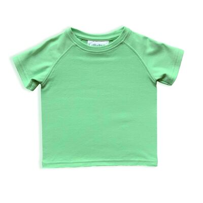 Kids raglan cotton t-shirt | green