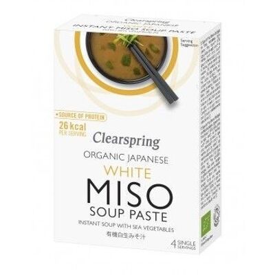 Bio-Miso-Japonaise-Suppe mit weißem Miso (FR-bio-09)