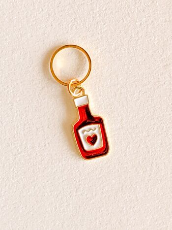 Junk food - Stitch marker rings 7