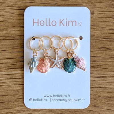 Under the Sea - Stitch Marker Rings