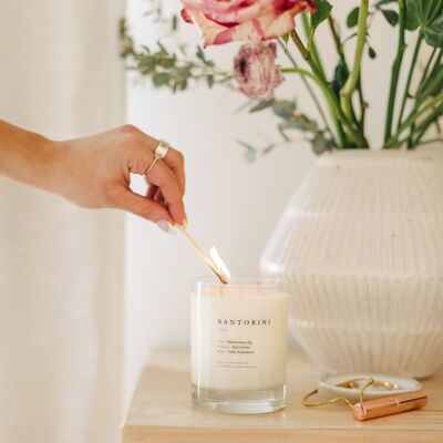 Santorini Scent Escapist Candle - Floral