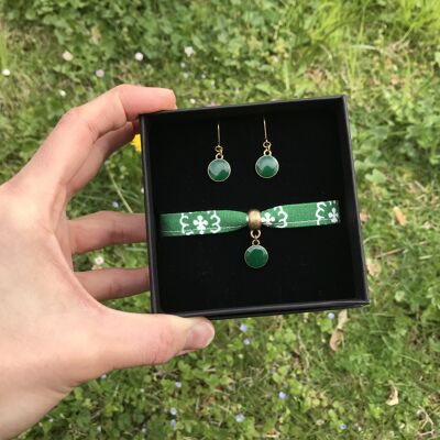 Green Pantaï Pequelettes Jewelry Box