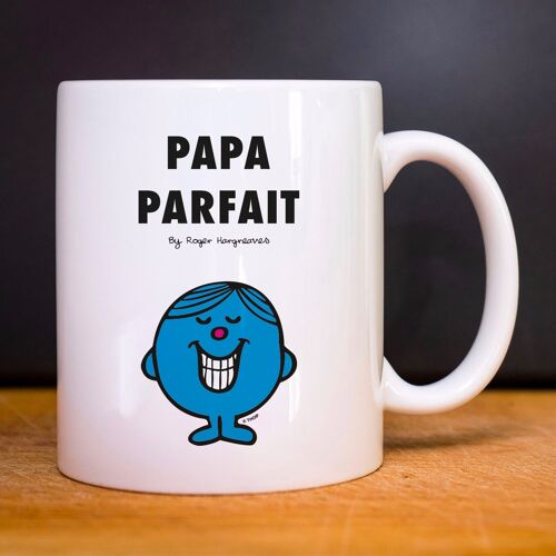 Mug blanc papa parfait 2