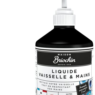 Liquide vaisselle et mains 500ml Ecocert