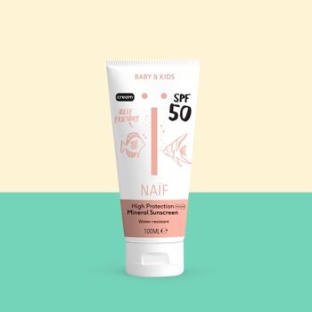 Mineral Sunscreen Baby & Kids SPF50 1