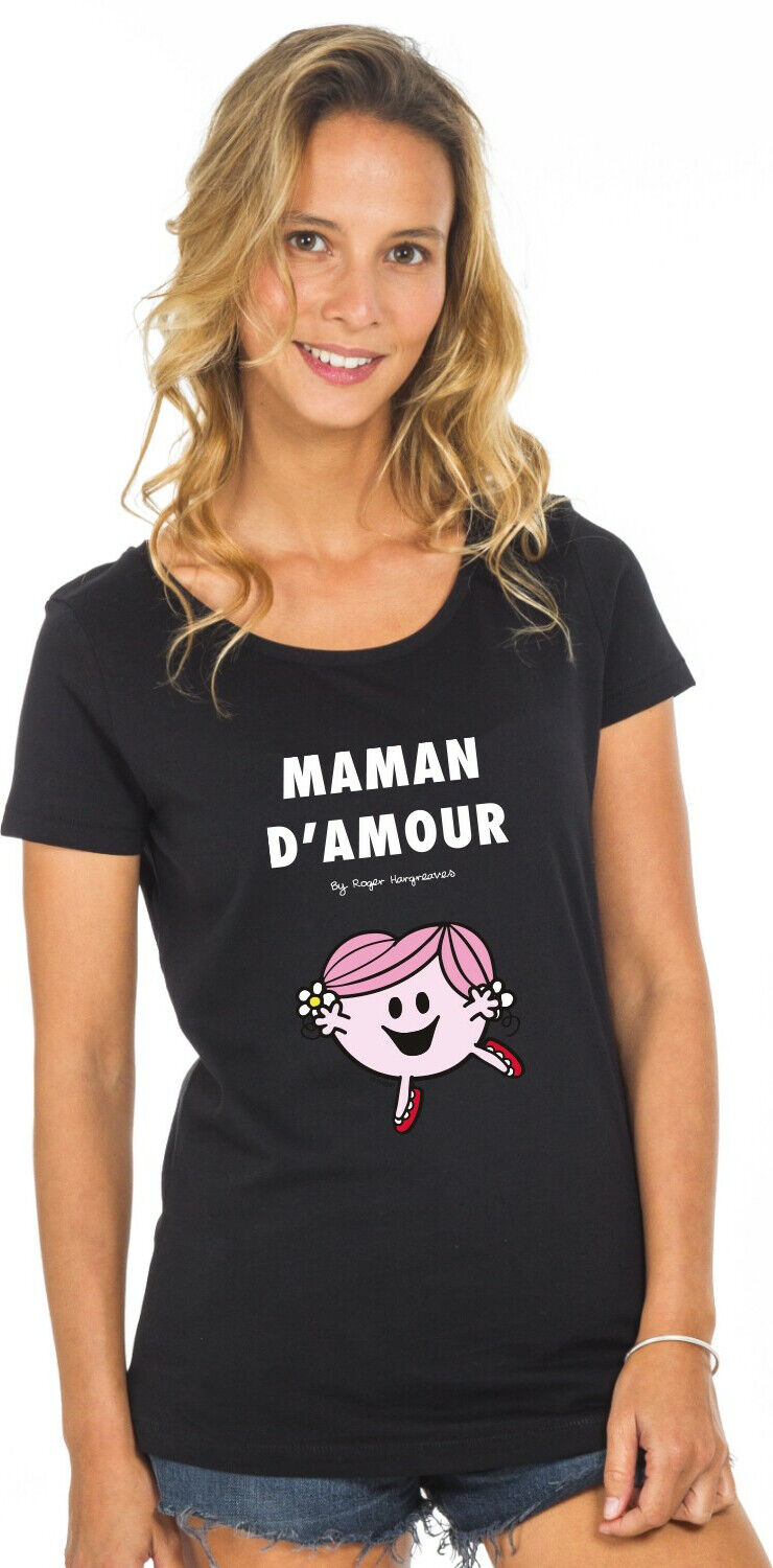 T-SHIRT NERA LOVE MOM