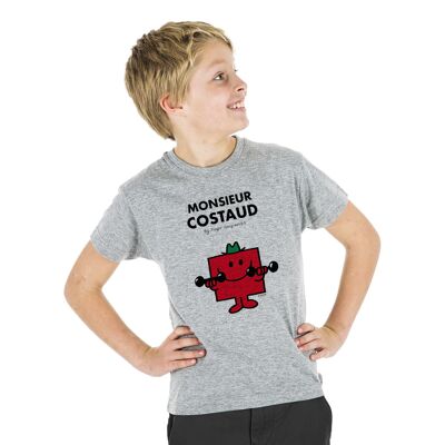 GRAY HEATHER TSHIRT Monsieur Costaud - Kid