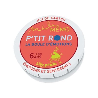 Jeux de cartes pour enfant – P’tit rond / La boule d’émotions